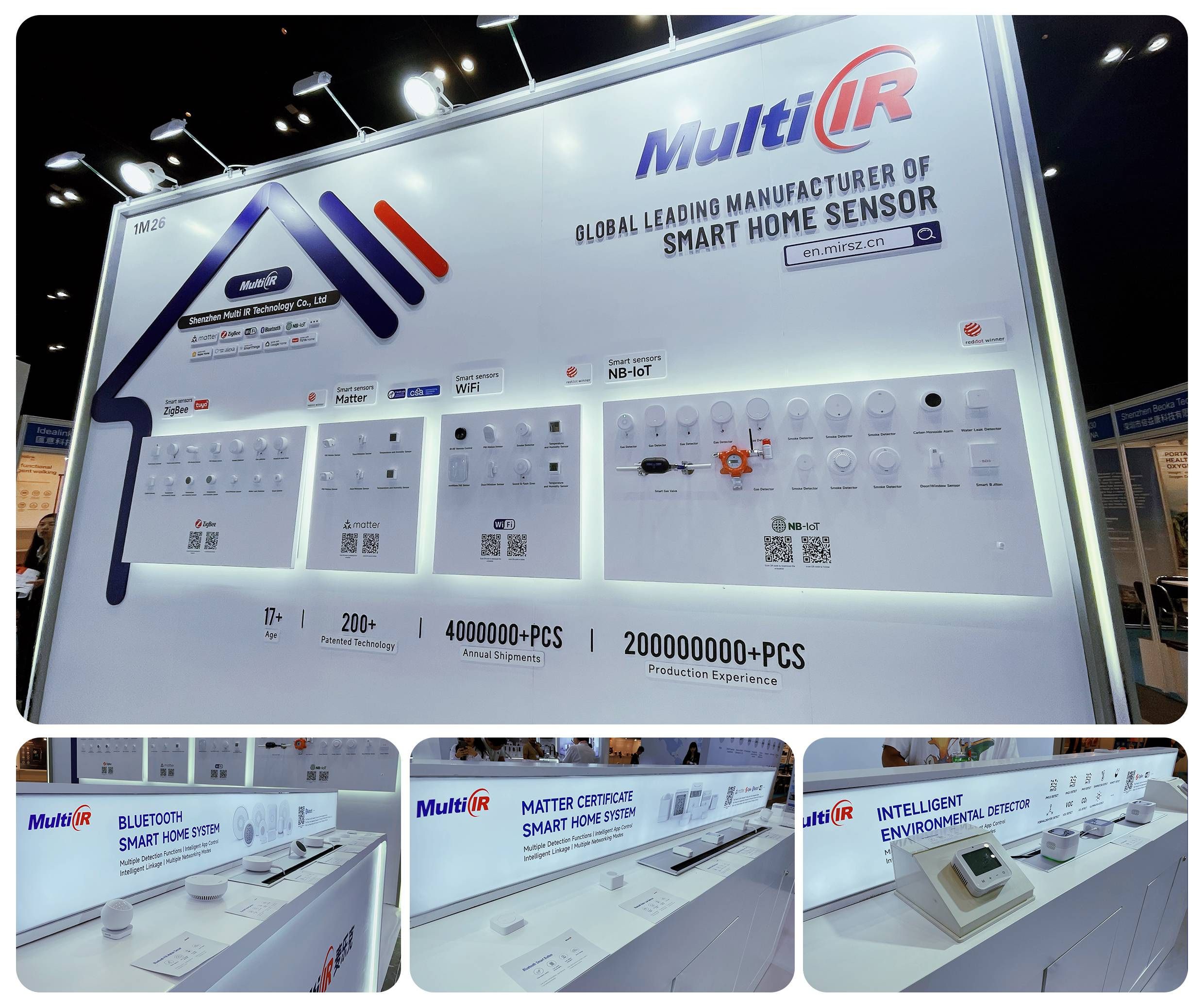 Multi IR Showcases Smart Sensing Innovations at the 2024 Global Sources Smart Home & Appliances Show
